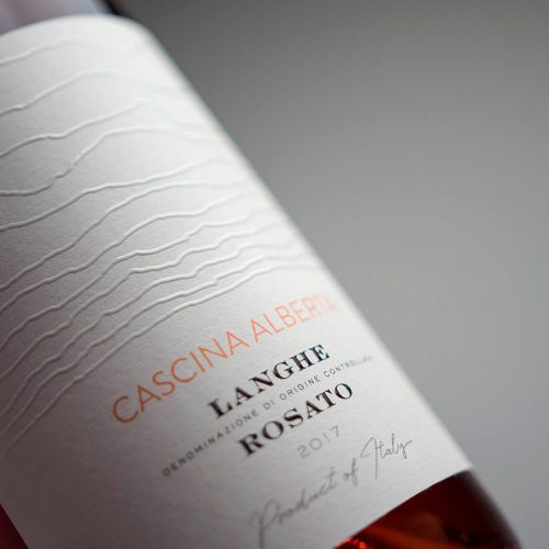 MAD13 Cascina Alberta Langhe Rosato 1920 500x500 - Wine Label Design Cascina Alberta