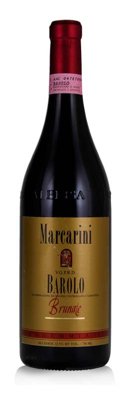 Marcarini Brunate old2 - Label Design Barolo Marcarini