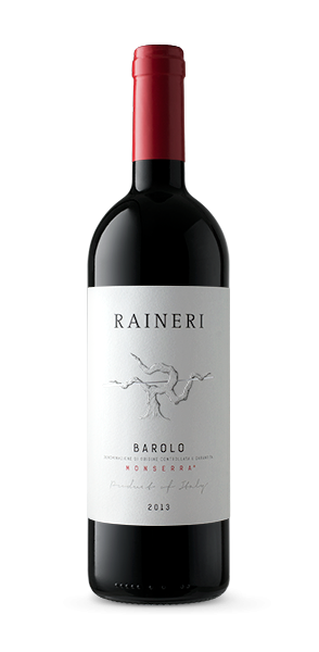 Grafica etichetta vino Barolo Raineri Raineri Barolo Monserra 2013 small - Grafica etichetta vino Barolo Raineri