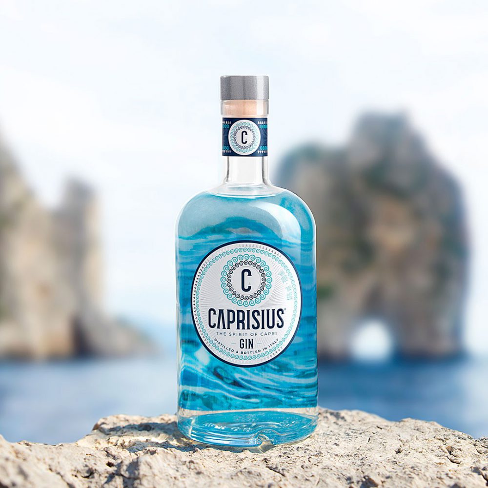 Branding & Label Design Caprisius Gin