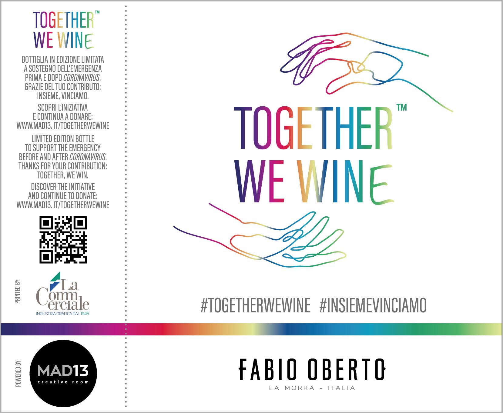 label design TogetherWeWine  - Together We Wine®